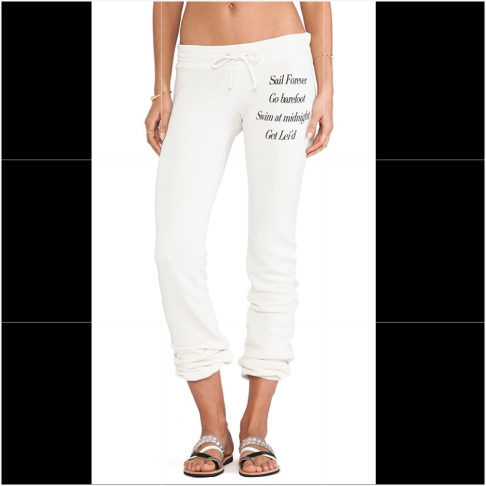Wildfox NWT Adventure List Sweatpants